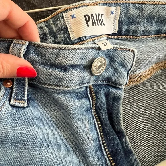 PAIGE denim Size 27 Cindy straight leg - Picture 4 of 4